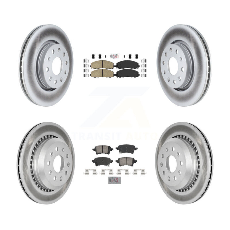 Transit Auto KGA-105786 Disc Brake Kit for 2020-2023 Jeep Gladiator - Front and Rear