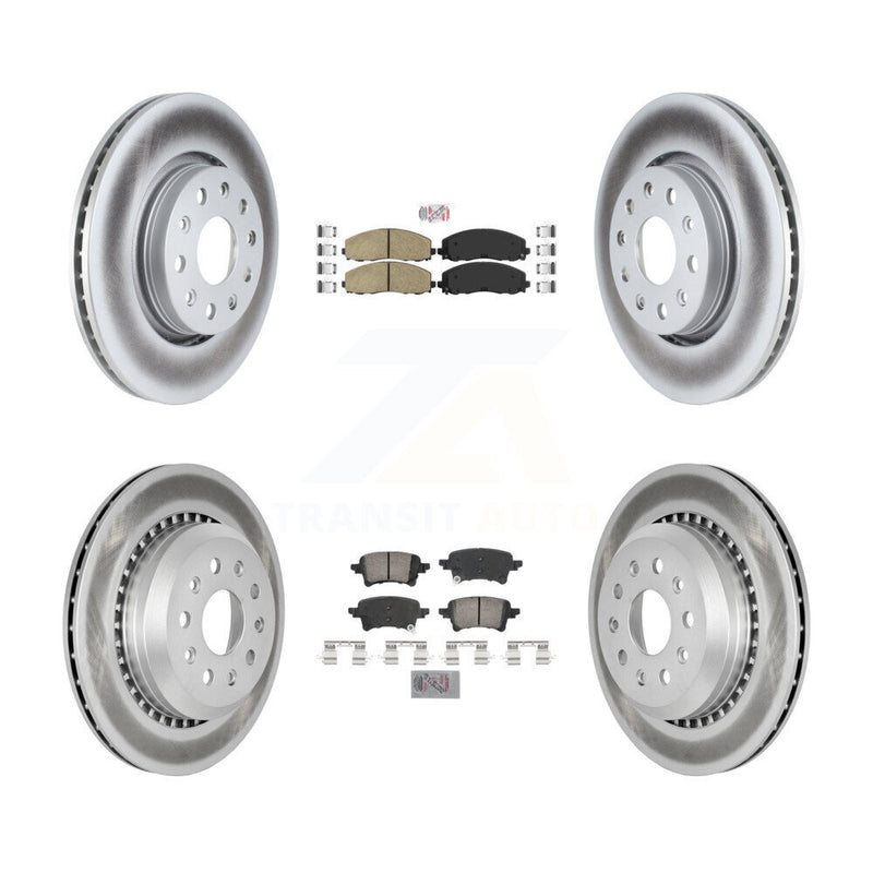 Transit Auto KGA-105787 Disc Brake Kit for 2020-2023 Jeep Gladiator - Front and Rear