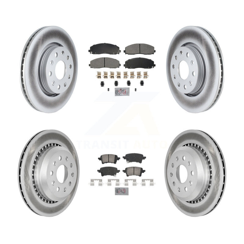 Transit Auto KGA-105788 Disc Brake Kit for 2020-2023 Jeep Gladiator - Front and Rear