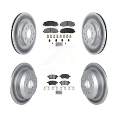 Transit Auto KGA-105791 Disc Brake Kit for 2021 Jeep Wrangler - Front and Rear