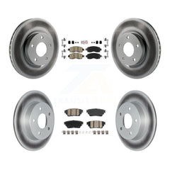 Transit Auto KGA-105792 Disc Brake Kit for 2019-2023 Nissan Altima - Front and Rear
