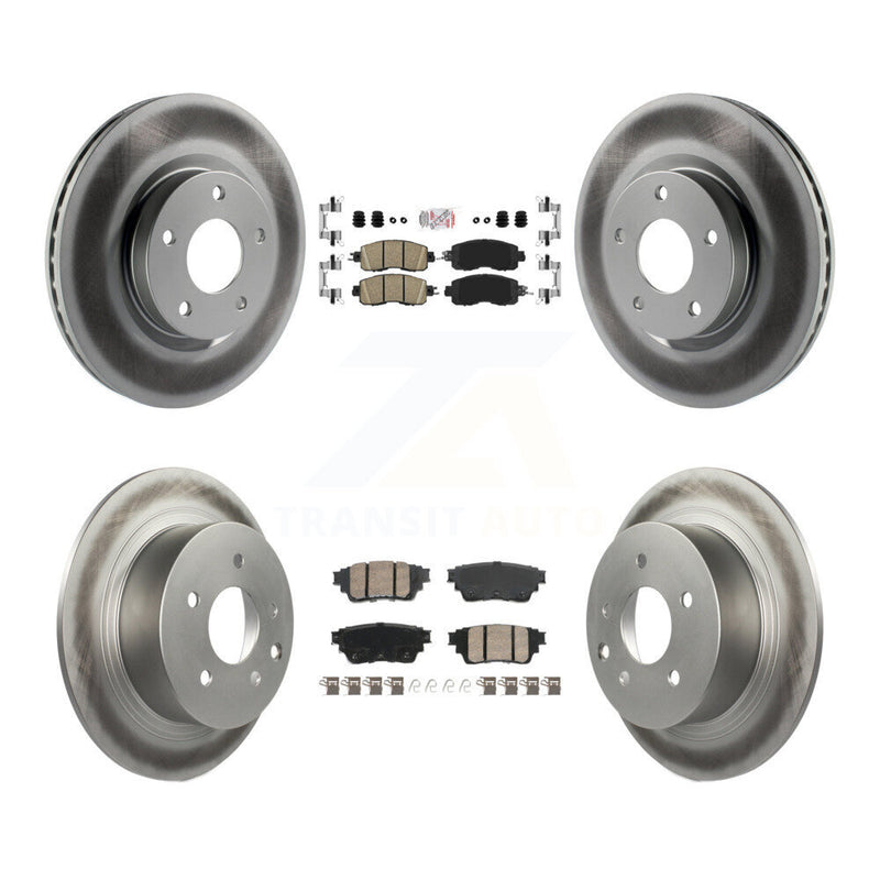 Transit Auto KGA-105794 Disc Brake Kit for 2019-2020 Nissan Altima - Front and Rear