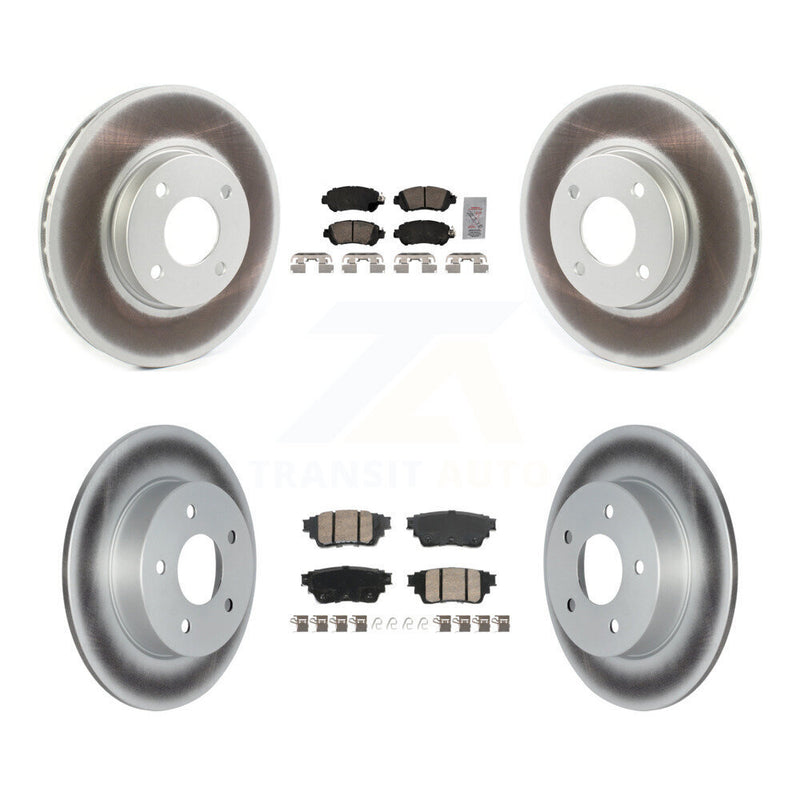 Transit Auto KGA-105796 Disc Brake Kit for 2021-2023 Nissan Kicks - Front and Rear