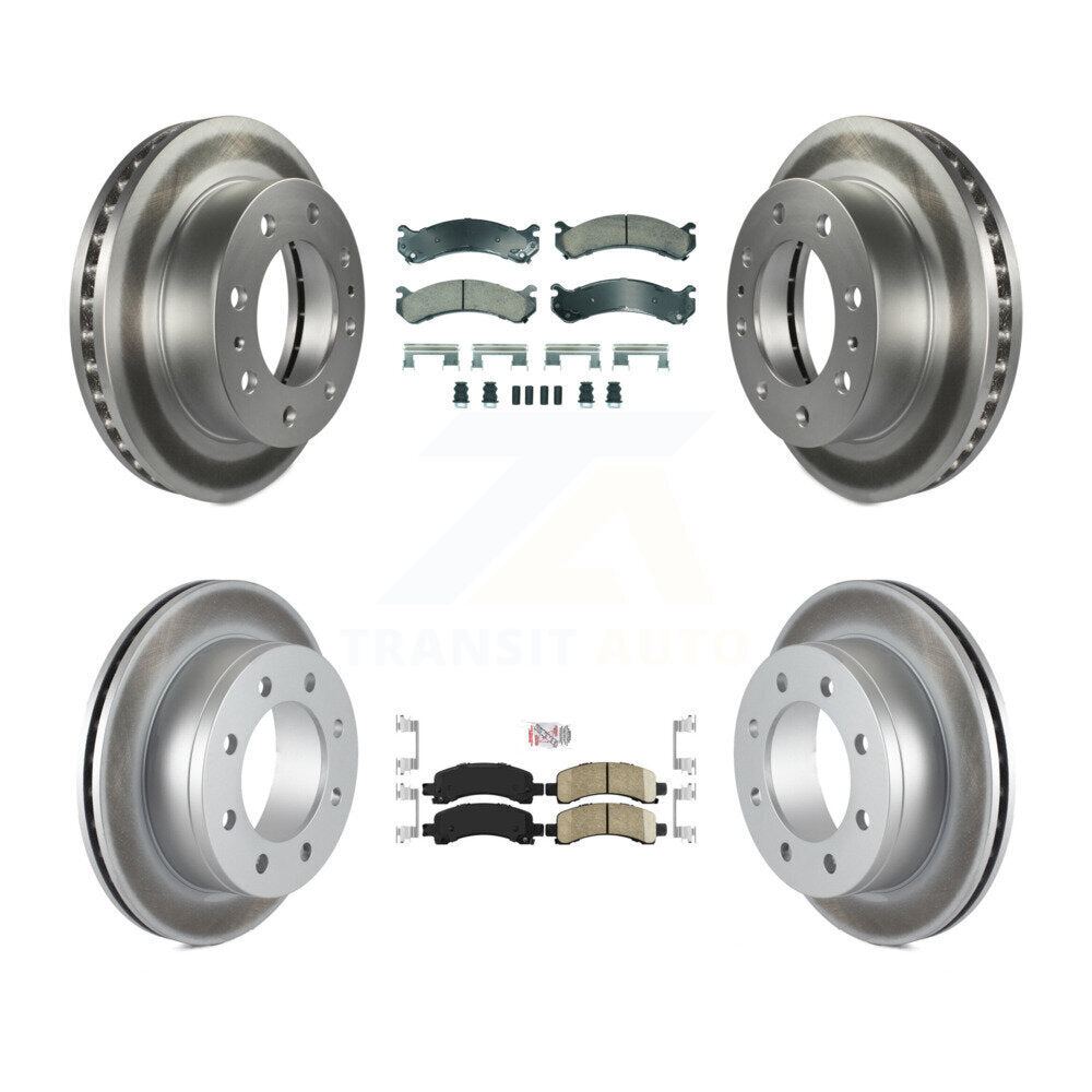 Transit Auto KGA-105798 Disc Brake Kit for 2006-2018 Chevrolet Express 2500, GMC Savana 2500 - Front and Rear