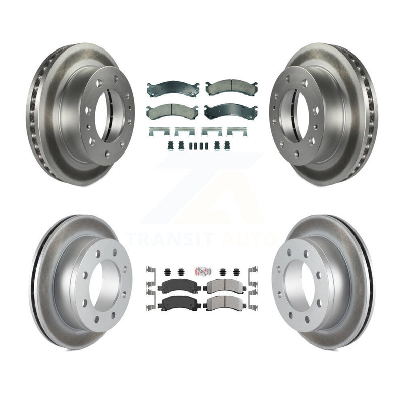 Transit Auto KGA-105800 Disc Brake Kit for 2006-2018 Chevrolet Express 2500, GMC Savana 2500 - Front and Rear