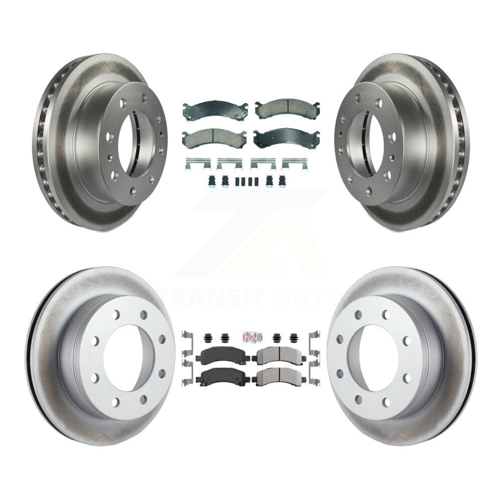 Transit Auto KGA-105802 Disc Brake Kit for 2003-2010 Chevrolet Express 2500, GMC Savana 2500 - Front and Rear