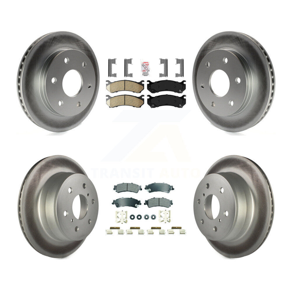 Transit Auto KGA-105807 Disc Brake Kit for 2007 GMC Sierra 1500 Classic - Front and Rear