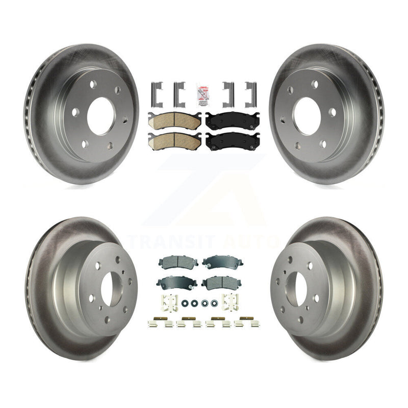 Transit Auto KGA-105807 Disc Brake Kit for 2007 GMC Sierra 1500 Classic - Front and Rear