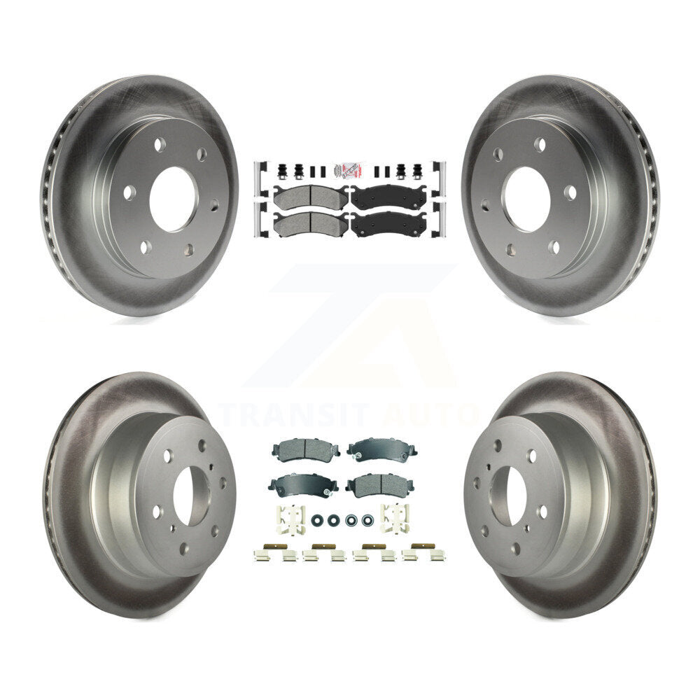 Transit Auto KGA-105808 Disc Brake Kit for 2007 GMC Sierra 1500 Classic - Front and Rear