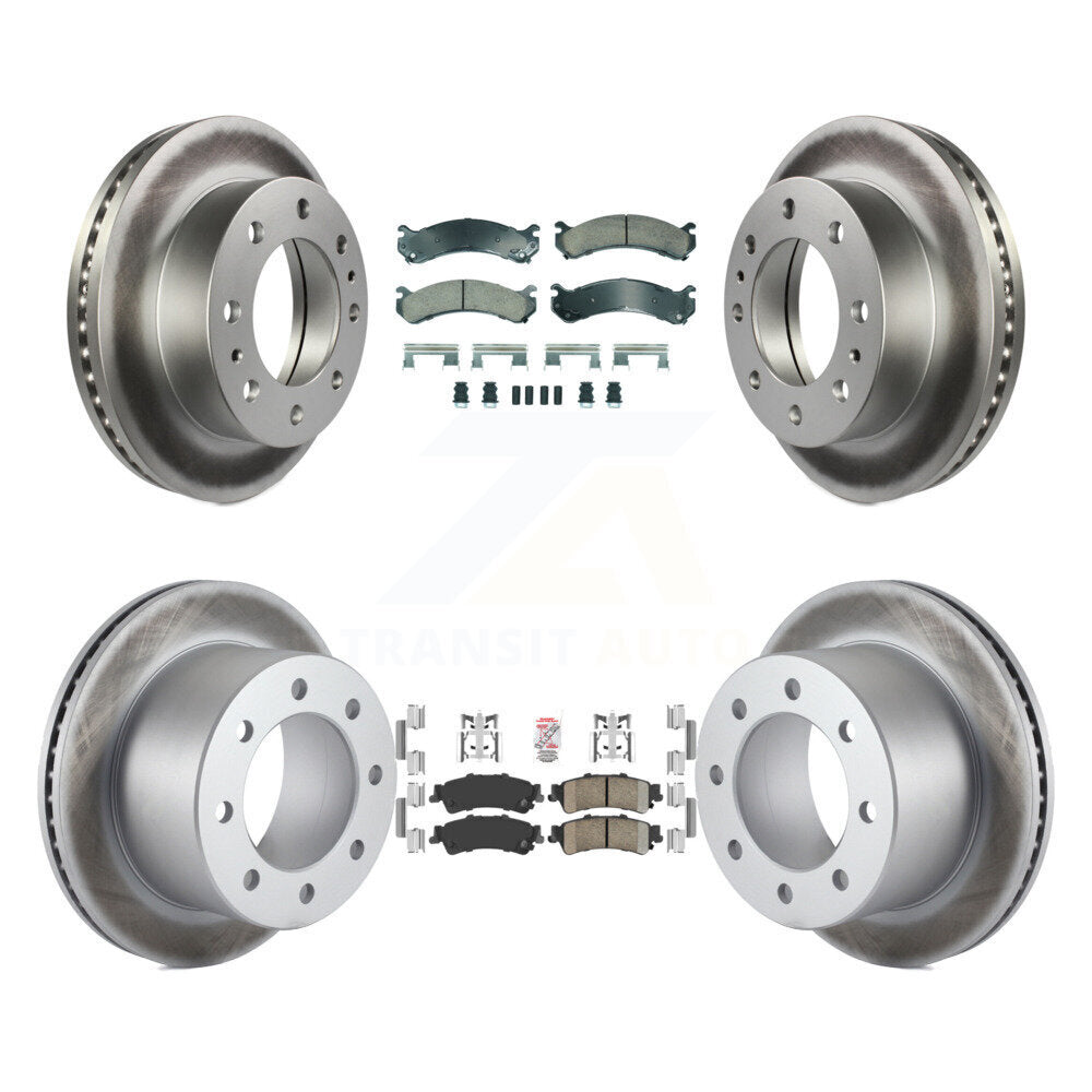 Transit Auto KGA-105809 Disc Brake Kit for 2001 GMC Sierra 3500 - Front and Rear