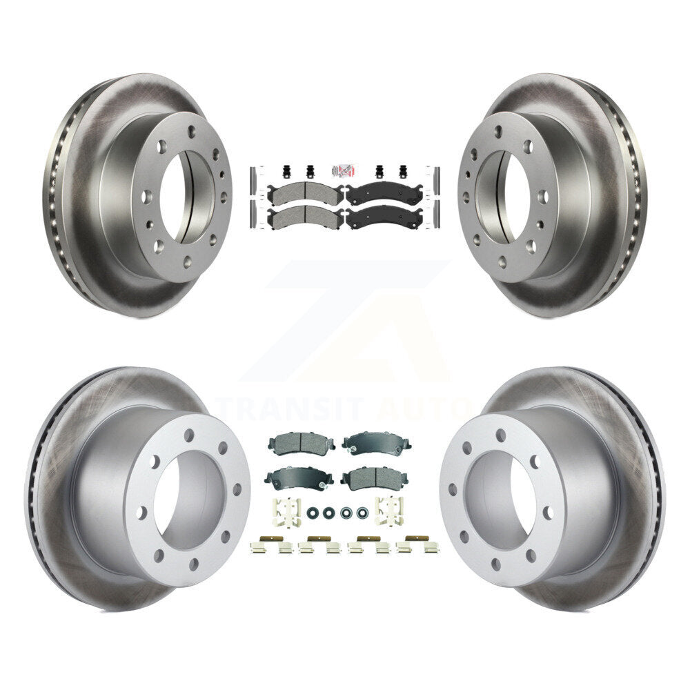 Transit Auto KGA-105810 Disc Brake Kit for 2001 GMC Sierra 3500 - Front and Rear