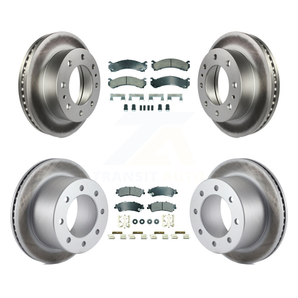 Transit Auto KGA-105812 Disc Brake Kit for 2001 GMC Sierra 3500 - Front and Rear