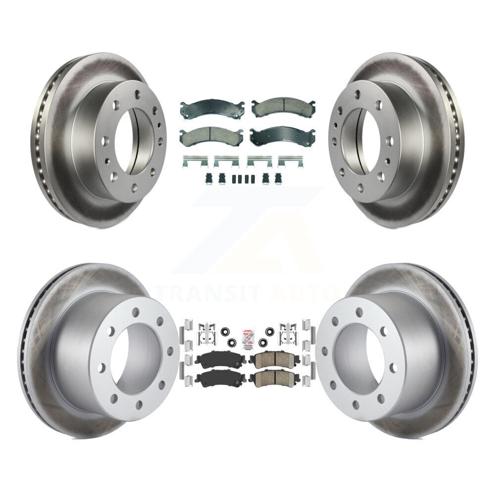 Transit Auto KGA-105813 Disc Brake Kit for 2001 GMC Sierra 3500 - Front and Rear
