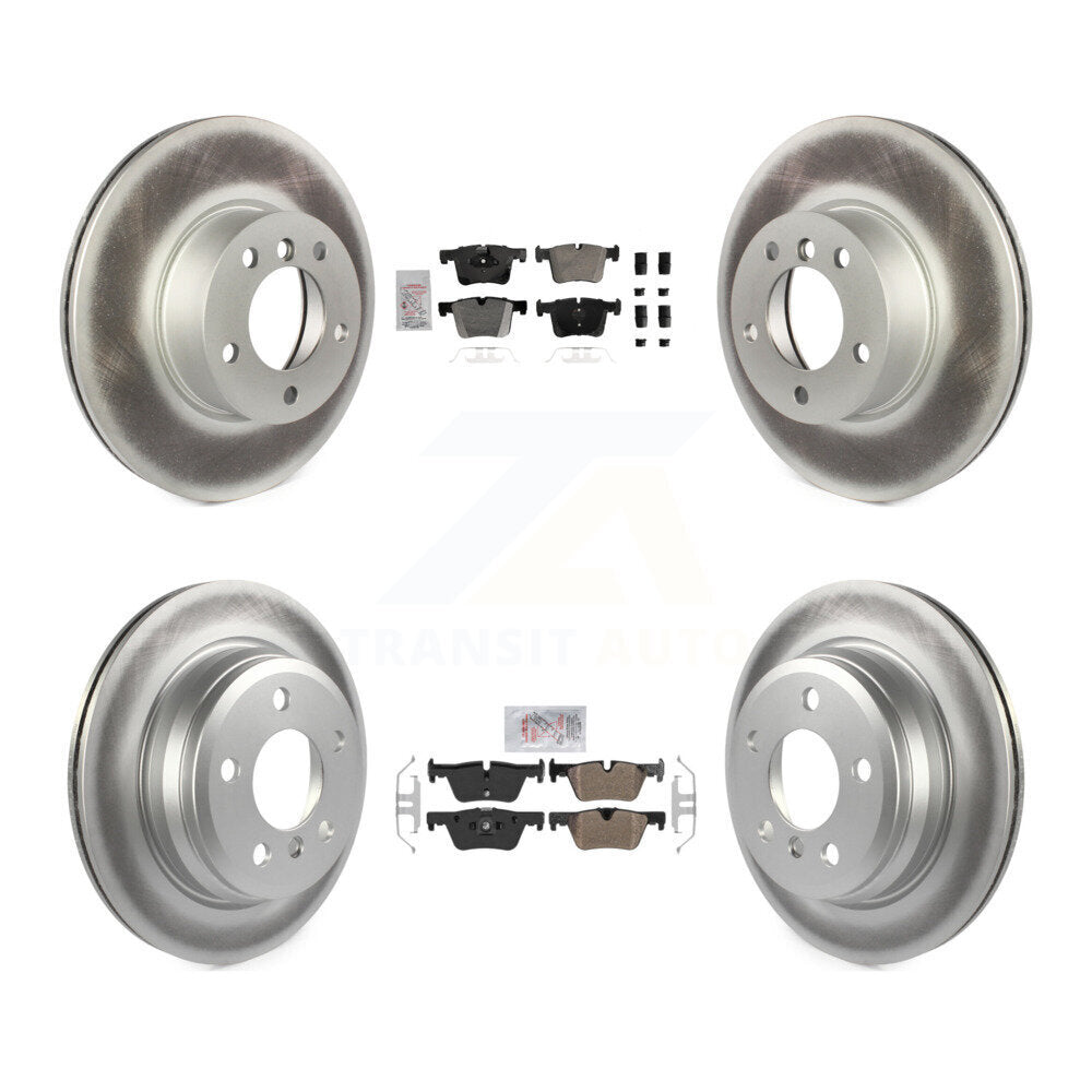 Transit Auto KGA-105816 Disc Brake Kit for 2013-2018 BMW 328d xDrive, BMW 320i xDrive - Front and Rear