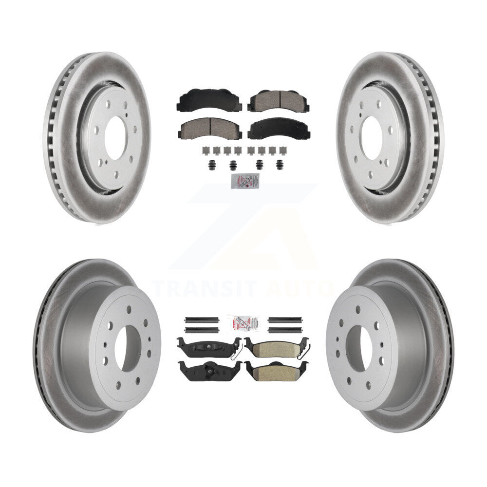 Transit Auto KGA-105824 Disc Brake Kit for 2010-2011 Ford F-150 - Front and Rear
