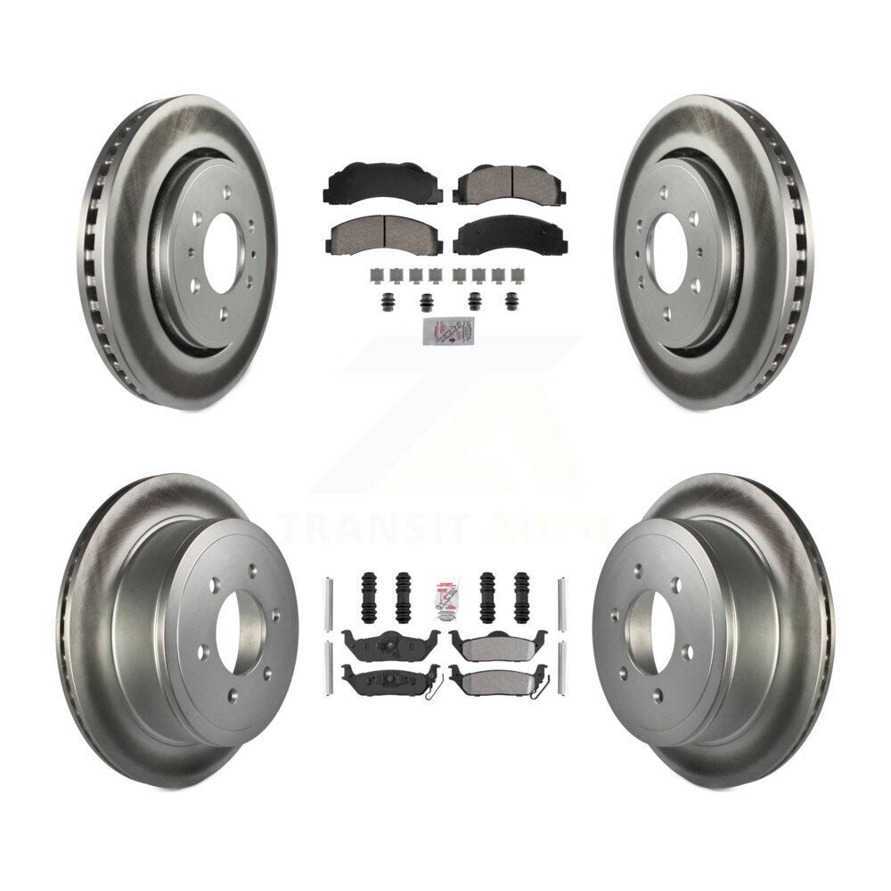 Transit Auto KGA-105825 Disc Brake Kit for 2010-2011 Ford F-150 - Front and Rear
