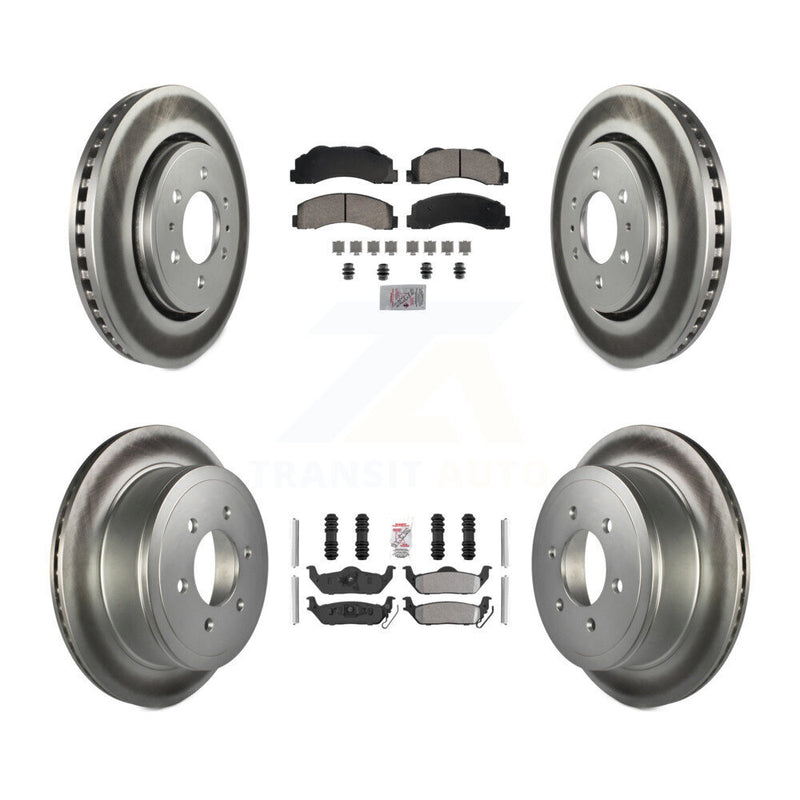 Transit Auto KGA-105825 Disc Brake Kit for 2010-2011 Ford F-150 - Front and Rear