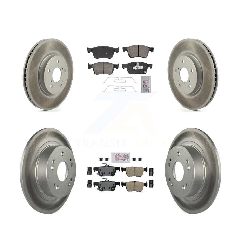 Transit Auto KGA-105827 Disc Brake Kit for 2018-2024 Honda Accord - Front and Rear