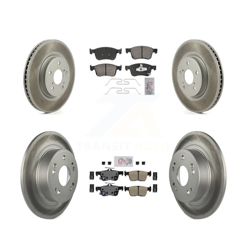 Transit Auto KGA-105827 Disc Brake Kit for 2018-2024 Honda Accord - Front and Rear