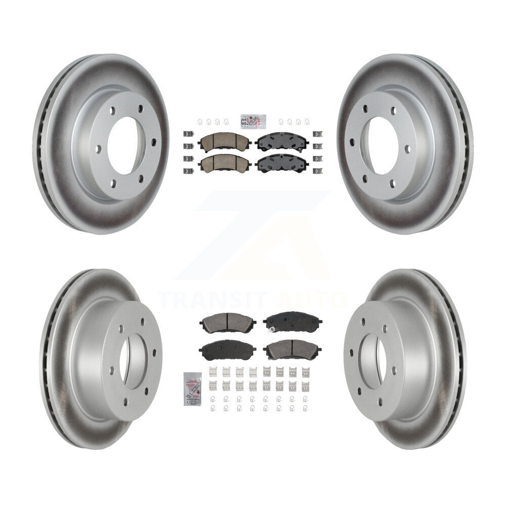 Transit Auto KGA-105829 Disc Brake Kit for 2019-2023 Ford Ranger - Front and Rear