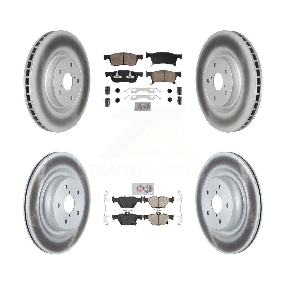 Transit Auto KGA-105830 Disc Brake Kit for 2019-2024 Subaru Ascent - Front and Rear