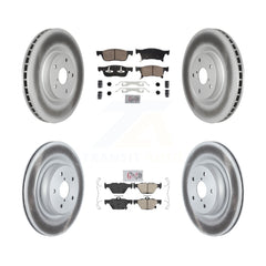 Transit Auto KGA-105830 Disc Brake Kit for 2019-2024 Subaru Ascent - Front and Rear