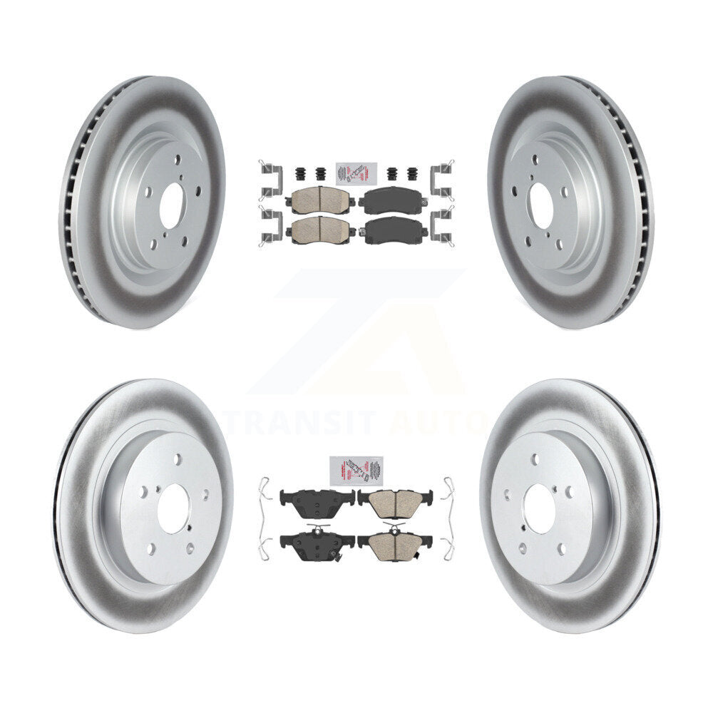 Transit Auto KGA-105833 Disc Brake Kit for 2020-2024 Subaru WRX, Subaru Legacy, Subaru Outback - Front and Rear