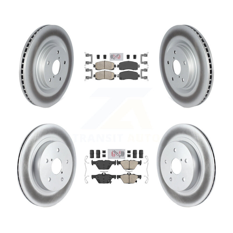 Transit Auto KGA-105835 Disc Brake Kit for 2020-2024 Subaru WRX, Subaru Legacy, Subaru Outback - Front and Rear