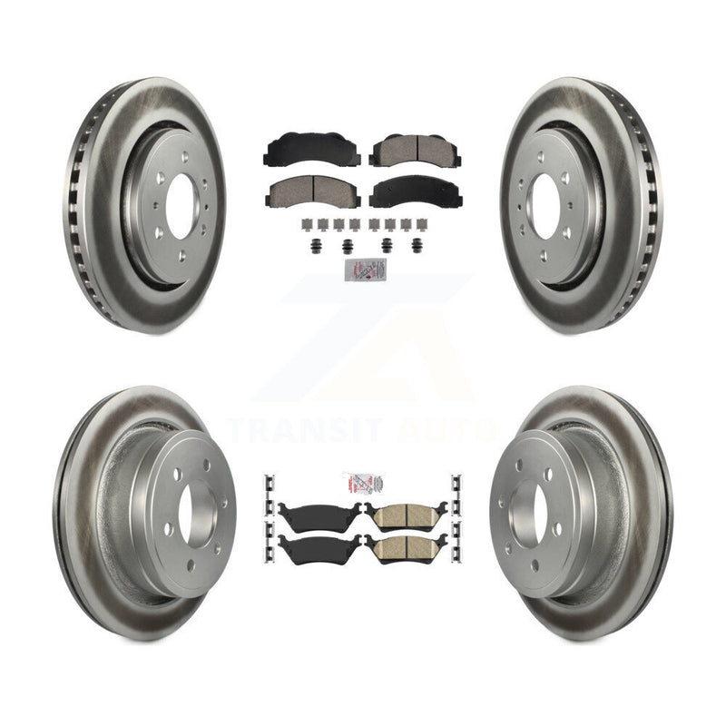 Transit Auto KGA-105836 Disc Brake Kit for 2012-2017 Ford F-150 - Front and Rear