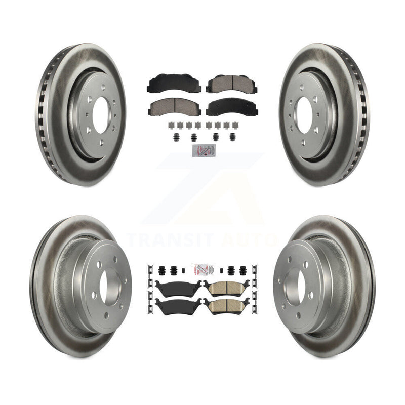 Transit Auto KGA-105838 Disc Brake Kit for 2012-2017 Ford F-150 - Front and Rear