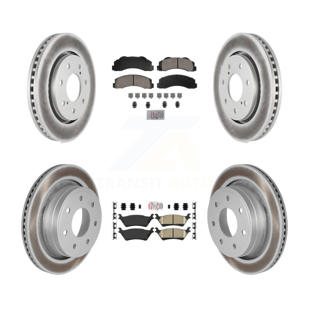 Transit Auto KGA-105839 Disc Brake Kit for 2012-2014 Ford F-150 - Front and Rear
