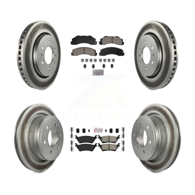 Transit Auto KGA-105840 Disc Brake Kit for 2012-2017 Ford F-150 - Front and Rear