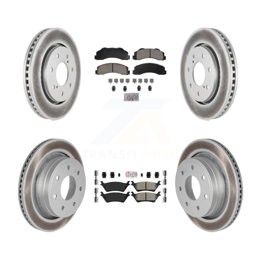 Transit Auto KGA-105841 Disc Brake Kit for 2012-2014 Ford F-150 - Front and Rear