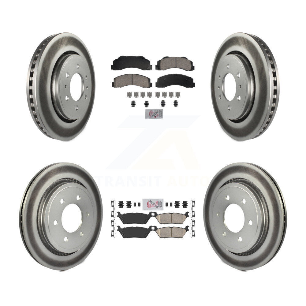 Transit Auto KGA-105842 Disc Brake Kit for 2015-2017 Ford F-150 - Front and Rear