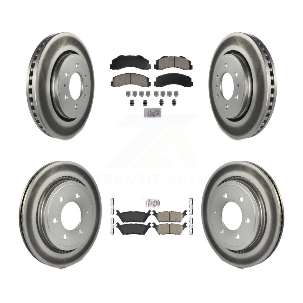 Transit Auto KGA-105843 Disc Brake Kit for 2015-2017 Ford F-150 - Front and Rear