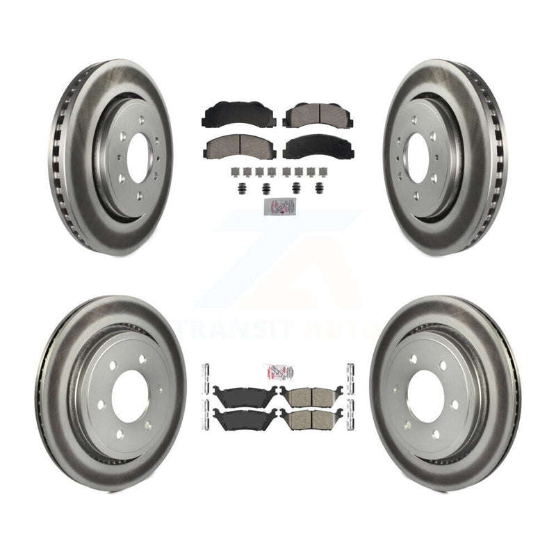 Transit Auto KGA-105843 Disc Brake Kit for 2015-2017 Ford F-150 - Front and Rear