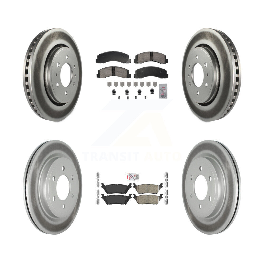 Transit Auto KGA-105847 Disc Brake Kit for 2018-2021 Ford Expedition, Ford F-150, Lincoln Navigator - Front and Rear
