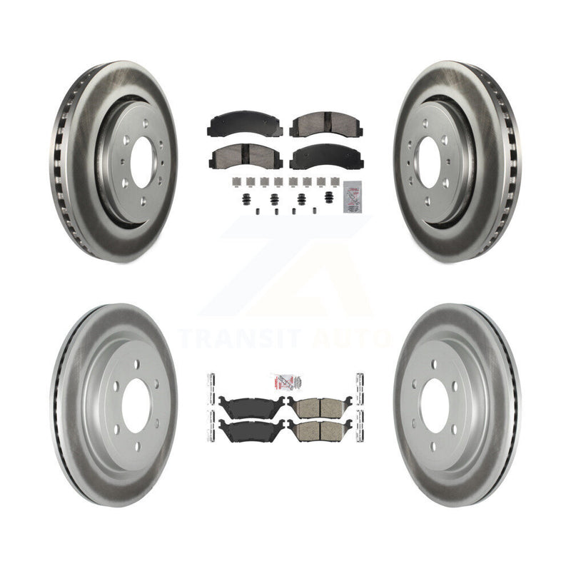 Transit Auto KGA-105847 Disc Brake Kit for 2018-2021 Ford Expedition, Ford F-150, Lincoln Navigator - Front and Rear