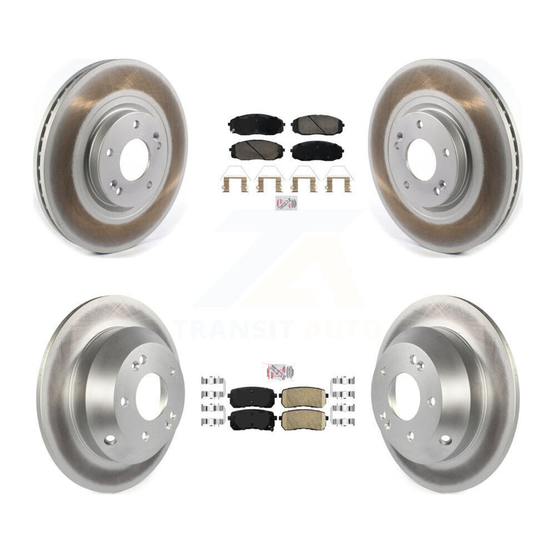 Transit Auto KGA-105857 Disc Brake Kit for 2020-2021 Kia Sedona - Front and Rear
