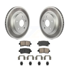 Transit Auto KGA-105862 Disc Brake Kit for 2010-2020 Cadillac XTS, Chevrolet Malibu Limited and More - Rear