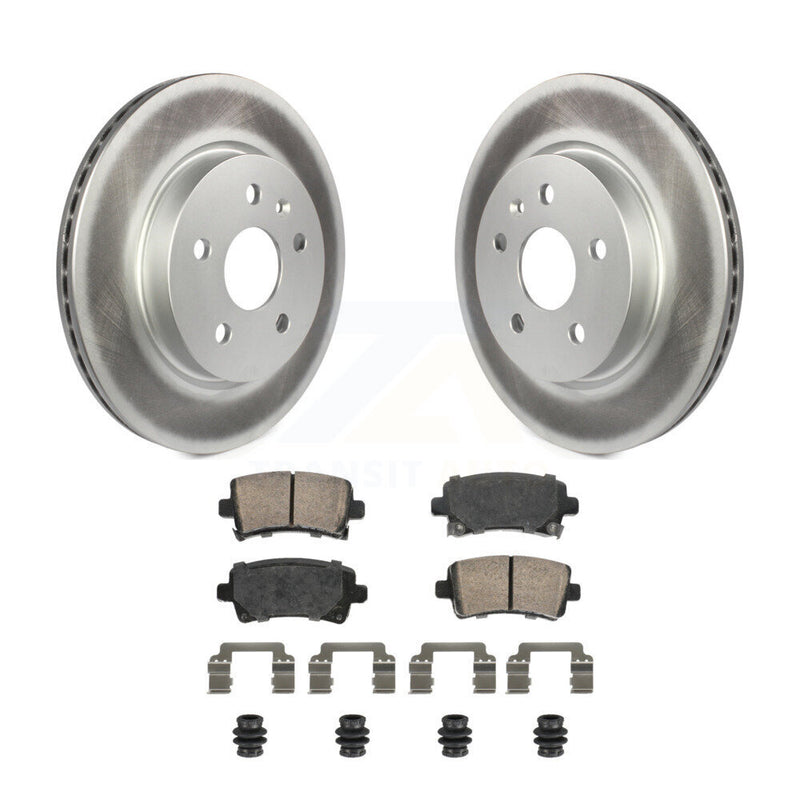 Transit Auto KGA-105862 Disc Brake Kit for 2010-2020 Cadillac XTS, Chevrolet Malibu Limited and More - Rear