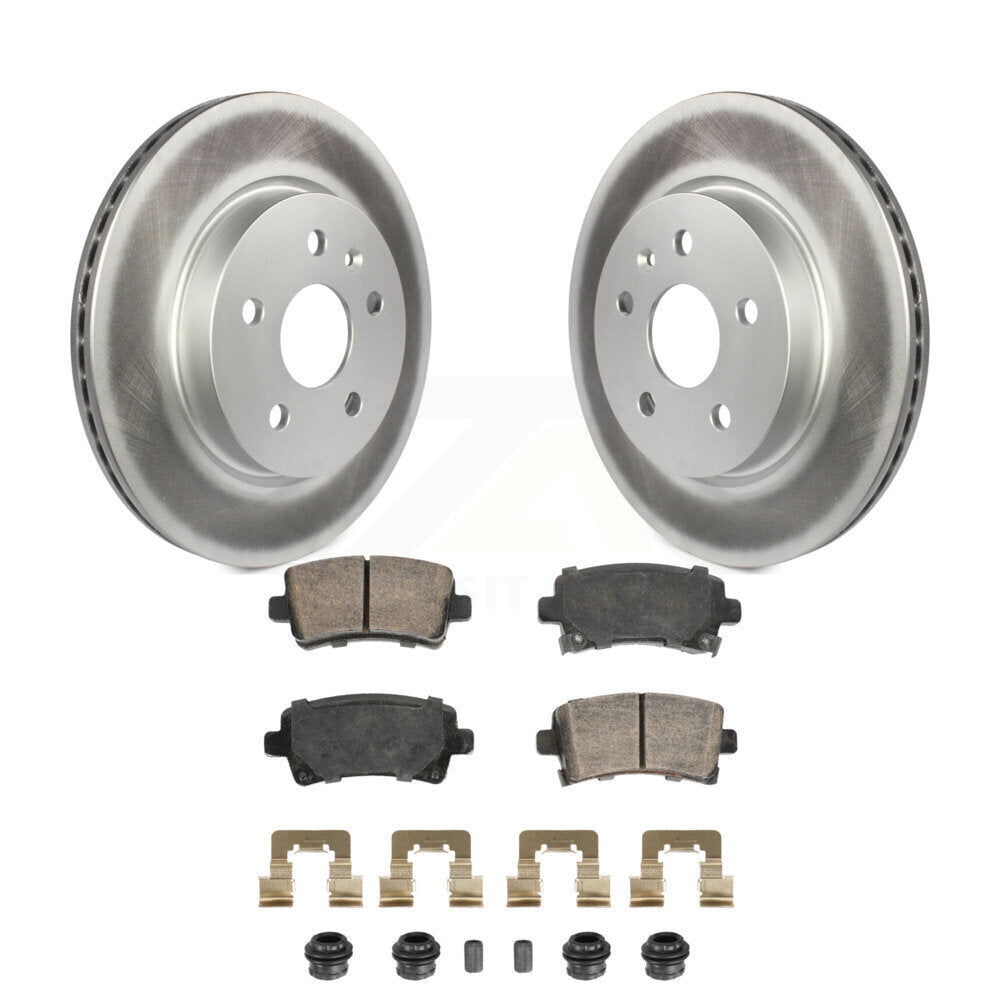 Transit Auto KGA-105864 Disc Brake Kit for 2010-2016 Chevrolet Malibu, Buick LaCrosse and More - Rear