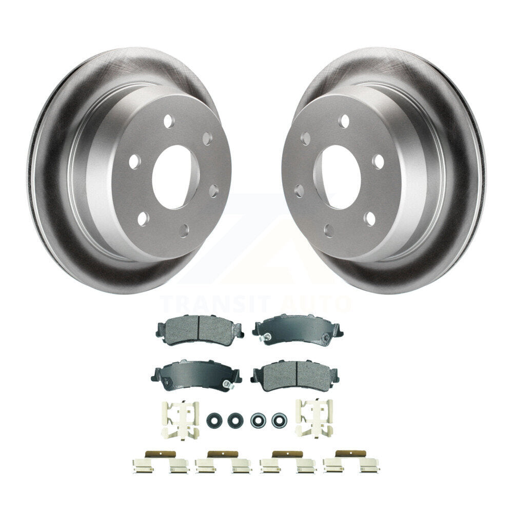 Transit Auto KGA-105866 Disc Brake Kit for 1999-2007 Chevrolet Silverado 1500 Classic, GMC Sierra 1500 Classic and More - Rear