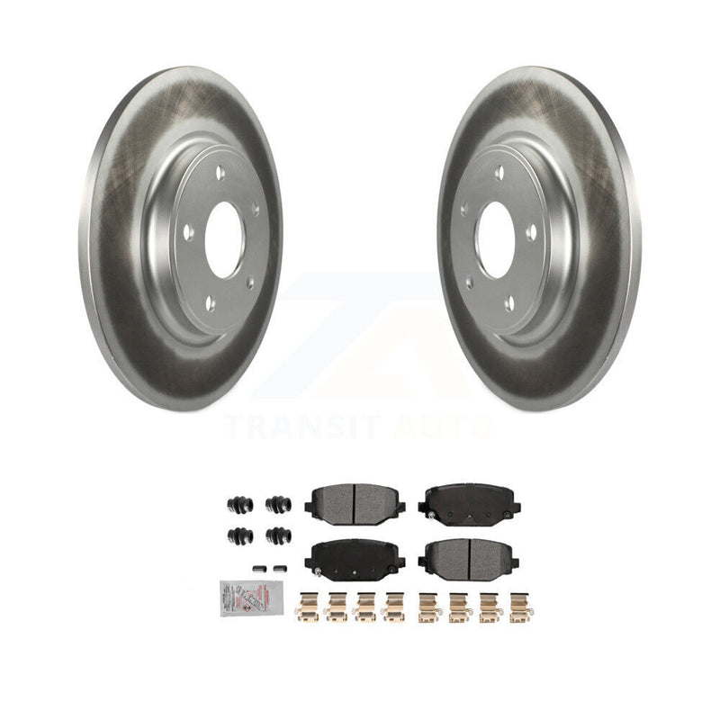 Transit Auto KGA-105868 Disc Brake Kit for 2012-2020 Dodge Grand Caravan, Dodge Journey and More - Rear