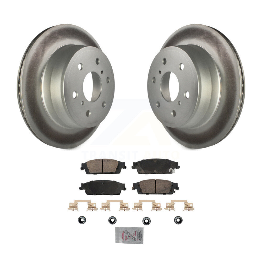 Transit Auto KGA-105871 Disc Brake Kit for 2014-2020 Chevrolet Suburban, Chevrolet Silverado 1500 and More - Rear