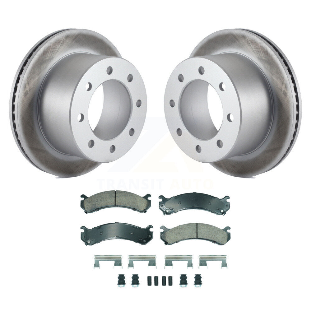 Transit Auto KGA-105874 Disc Brake Kit for 2001-2010 Chevrolet Silverado 3500 Classic, Chevrolet Silverado 3500 HD and More - Rear