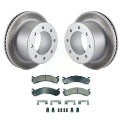 Transit Auto KGA-105874 Disc Brake Kit for 2001-2010 Chevrolet Silverado 3500 Classic, Chevrolet Silverado 3500 HD and More - Rear