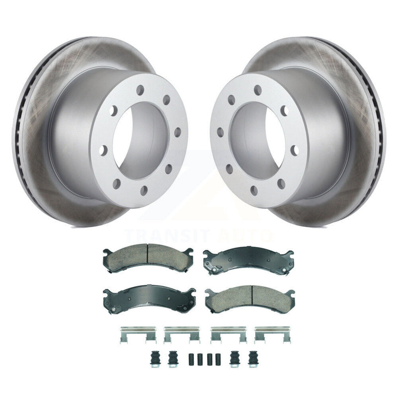 Transit Auto KGA-105874 Disc Brake Kit for 2001-2010 Chevrolet Silverado 3500 Classic, Chevrolet Silverado 3500 HD and More - Rear