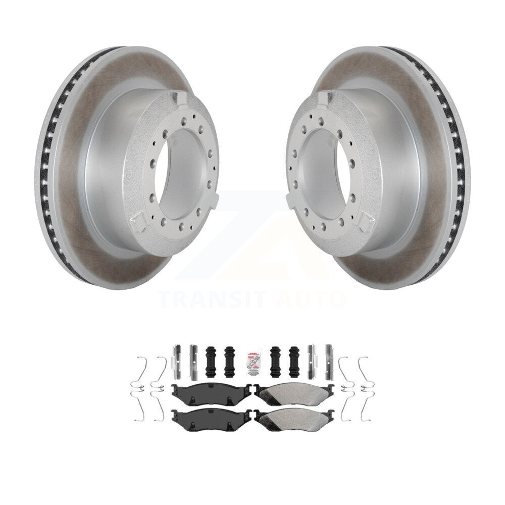 Transit Auto KGA-105876 Disc Brake Kit for 2005-2018 IC Corporation AE School Bus, IC Corporation AC Commercial Bus and More - Rear