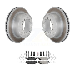 Transit Auto KGA-105876 Disc Brake Kit for 2005-2018 IC Corporation AE School Bus, IC Corporation AC Commercial Bus and More - Rear